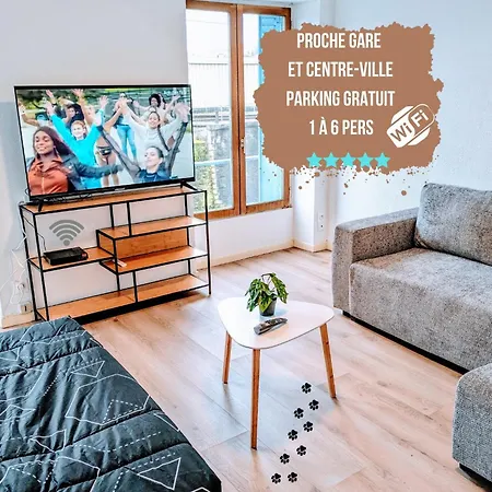Le Nanty - Duplex Cosy Et Central- Acces Gare Et Centre * 普瓦捷